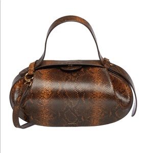 Yuzefi 95% NEW loaf bag with snake effect